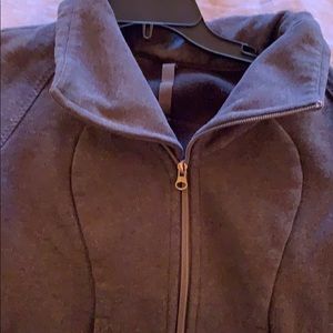 Lululemon dark grey jacket no hood